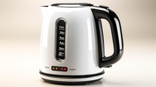 Electronic Device Kettle on white background