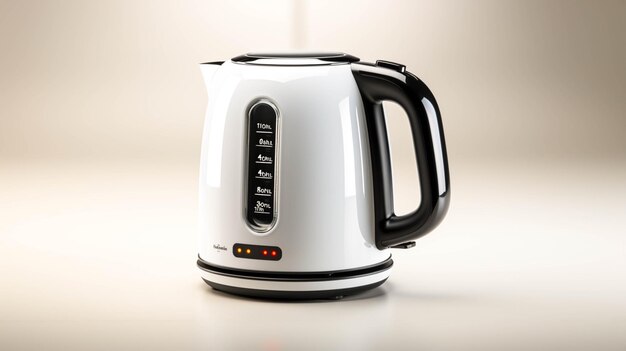 Electronic Device Kettle on white background