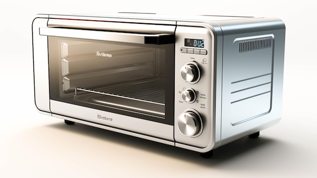 Electronic Device Oven on white background