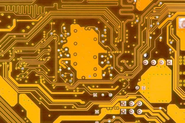 Electronical connection on computer mother board