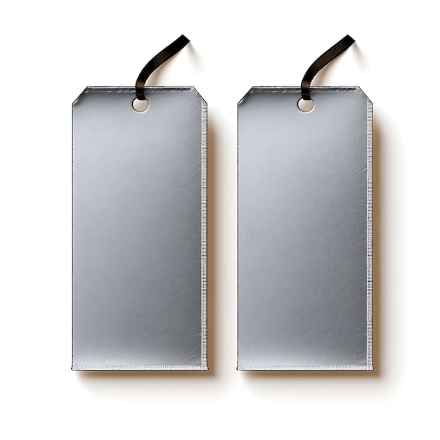 Photo the elegance advantage enhancing brand with premium packaging captivating hang tags tag cards
