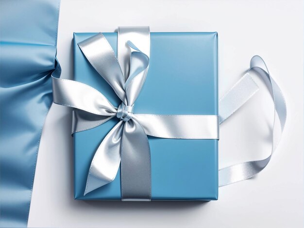 Photo elegance in blue a stunning gift box