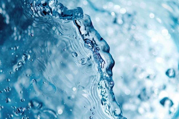 Элегантность кристальной воды, подчеркивающая чистоту и изысканность.