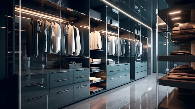 Elegance onthult de ultieme walk-in kast met glazen lockers