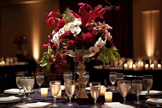 Elegance in Reception Arrangement