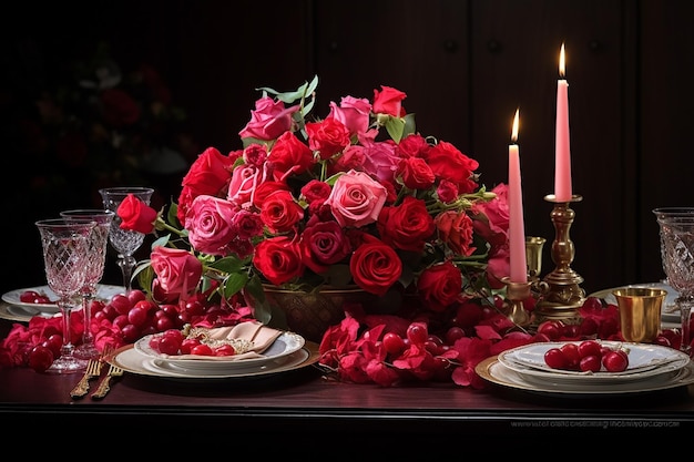 Elegance in Reception Arrangement