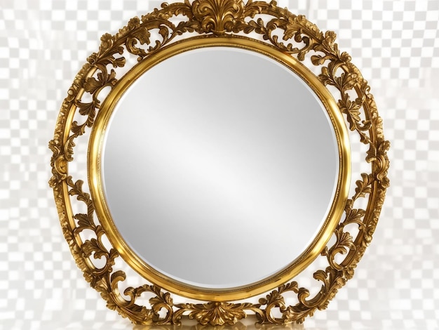 Foto eleganza rivisitata con cornici per specchietti in oro ovale antico