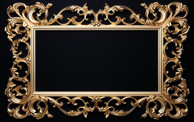 Elegance Unveiled Decorative Ornamental Frame