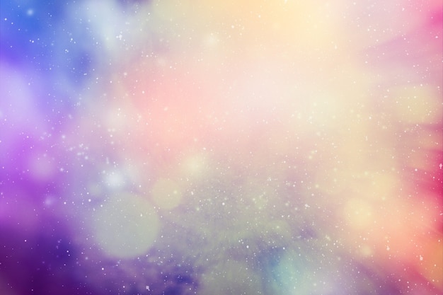 Elegant abstract background with bokeh defocused lights and stars