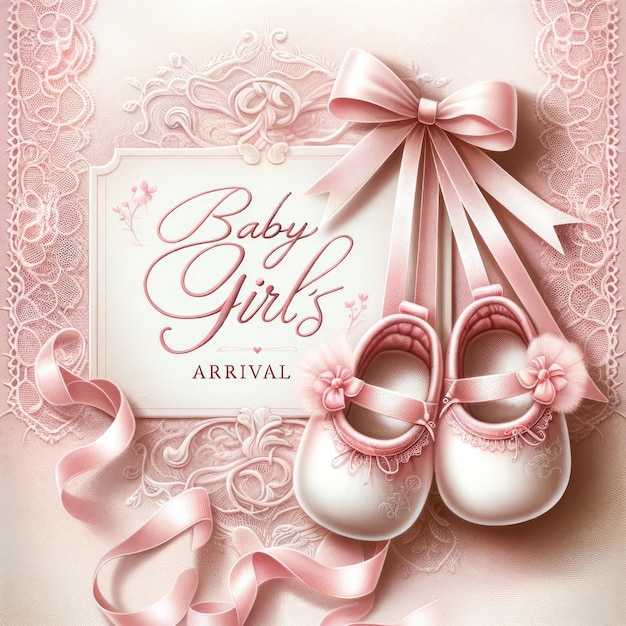 Elegant Baby Girl's Arrival