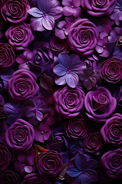 Elegant Background Velvet Paper Deep Purple Blank Rich Jewel Toned Color Concep creative concept