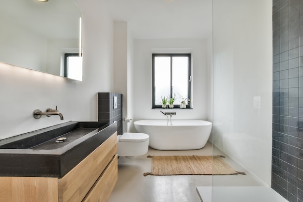 Elegant bathroom interior