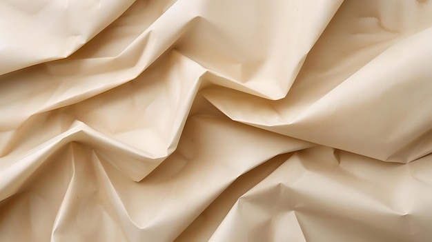 Elegant beige silk fabric texture draped and flowing highquality textile for design or background perfect for luxury and fashion themes AI