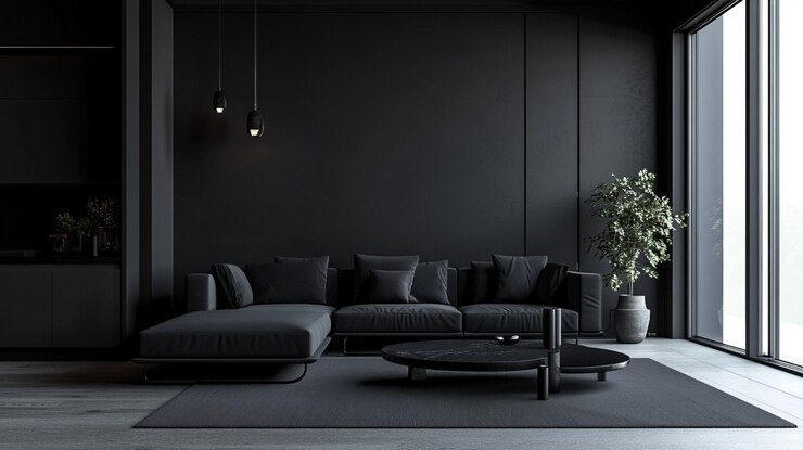 Photo elegant black luxury premium car interior with highend leather finishes and sophisticated design