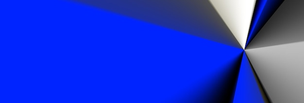 Elegant blue banner abstract background