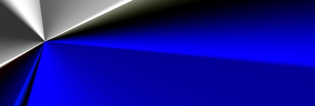 Elegant blue banner abstract background