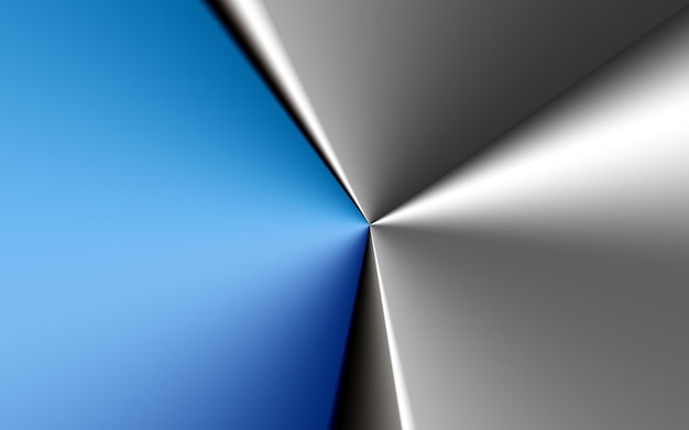 Elegant Blue metal gradient abstract background