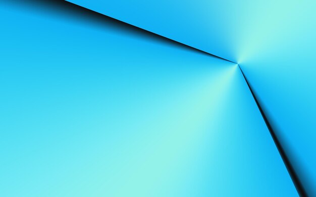 Elegant blue sky paper fold abstract background