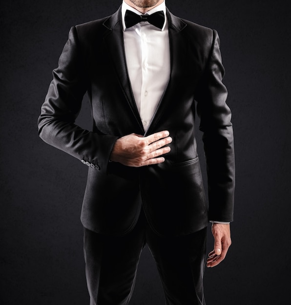 Photo elegant businessman