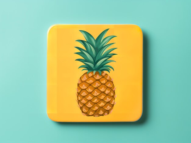 Photo elegant ceramic coaster mockup for tableware ai generated