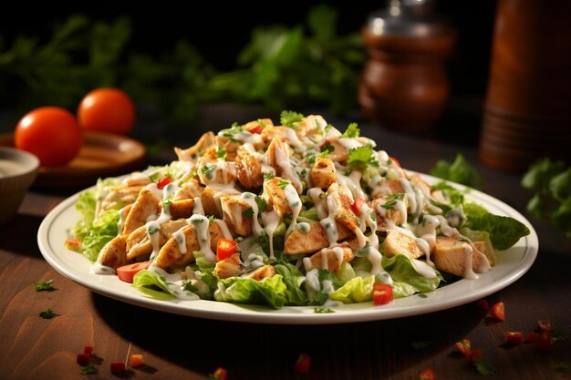 Elegant Chicken Salad Fusion