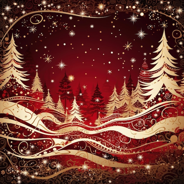 Photo elegant christmas background