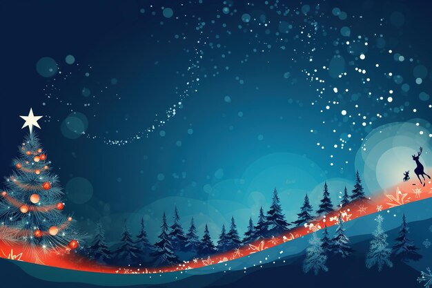 Photo elegant christmas background