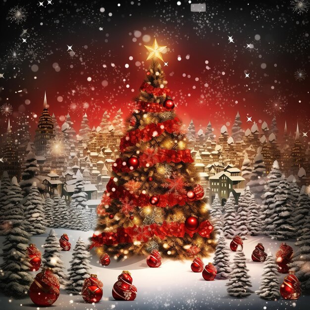 Elegant christmas background