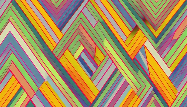 Elegant colorful creative line background illustration