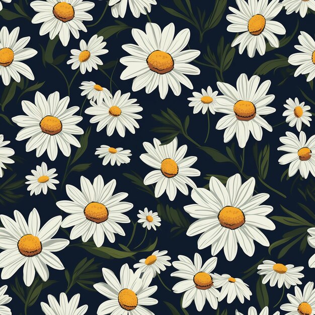 Elegant Daisy Serenade Floral Elegance