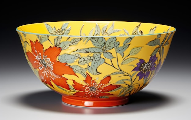 Elegant Decorative Bowl Ceramic Artistry