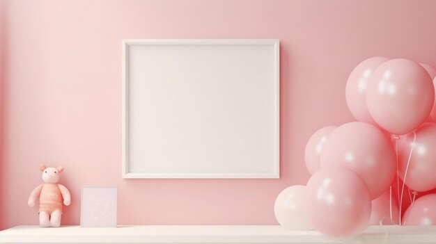 elegant frame mockup