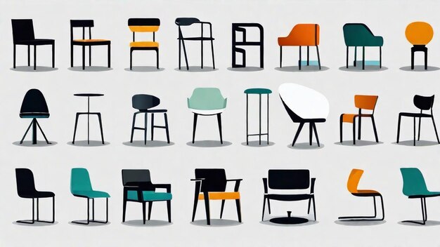 Элегантные и функциональные стулья