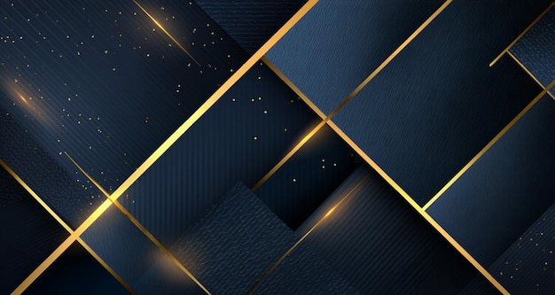 Elegant Geometric Background with Gold Accents
