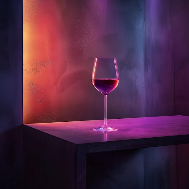 レッドワインのエレガントなグラスとボトルとコルクスクリューは,田舎のテーブルで,ダイニングとワインタスティンに最適です.