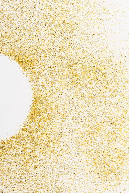 Elegant golden glitter background concept