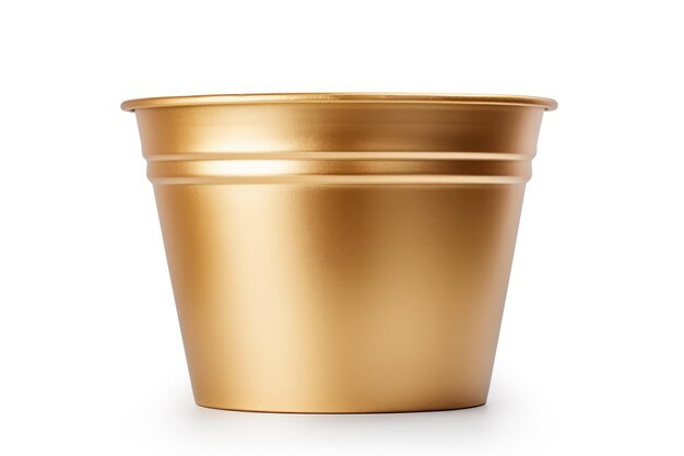 Foto elegant goud gekleurde beker op witte achtergrond op een witte of heldere oppervlakte png doorzichtige achtergrond