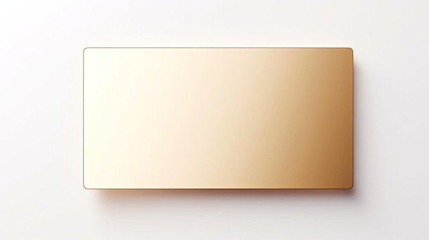 Элегантный шаблон визитки с приглашением с пустым пространством на белом фоне с золотыми акцентами Мокет изображения