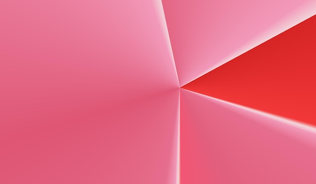 elegant kastanjebruin rood origamipapier op roze achtergrond