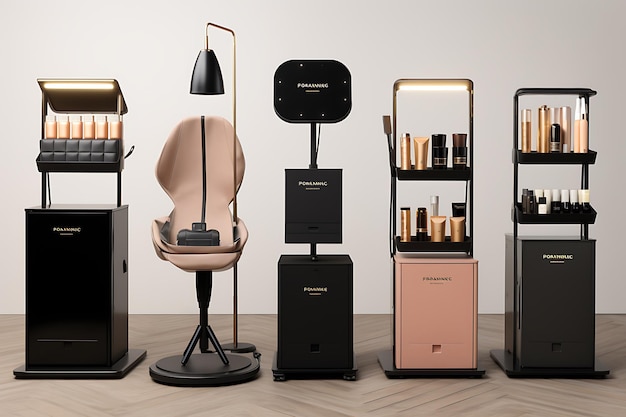 Elegant luxury podium product display