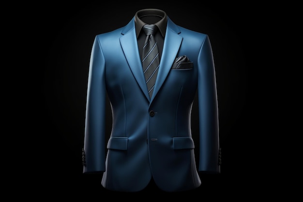 Elegant men formal suit Generate Ai