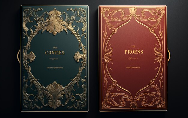 Elegant Menu Cover Design