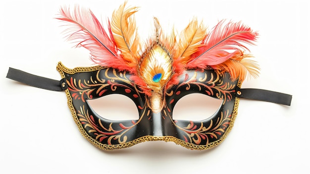 Foto elegante e affascinante, questa maschera da carnevale d'opera è un'aggiunta straordinaria a qualsiasi occasione festiva. con dettagli intricati e un pizzico di mistero, questa mascella vi porta un tocco di incanto.