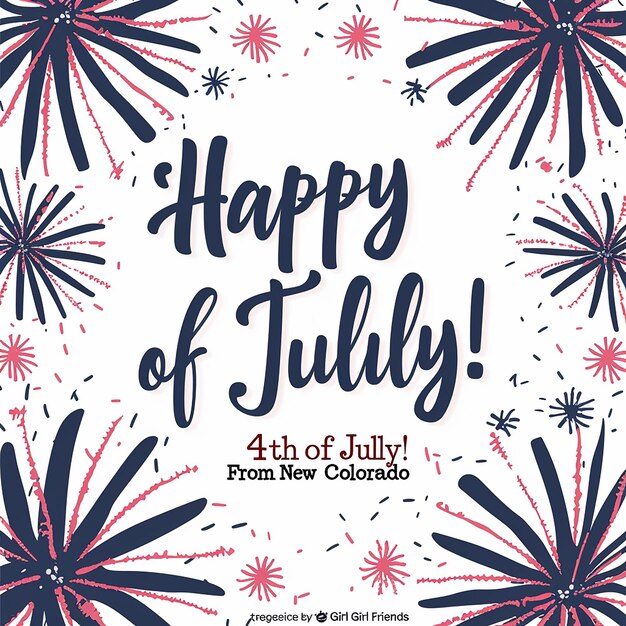 4th of july ad design