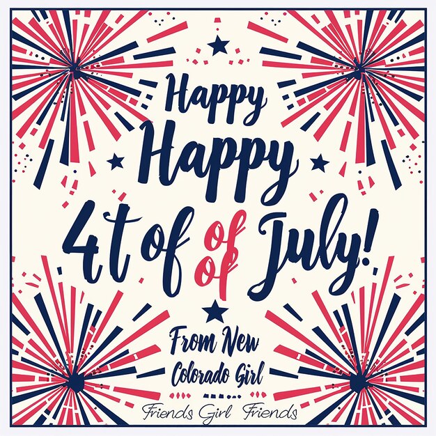 4th of july ad design