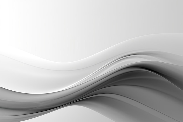 Elegant minimalistic background with a single curved line evoking a sense of grace and movement