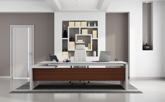 Photo elegant modern office