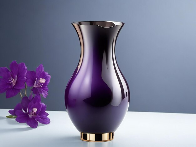 Elegant modern vase design ai generated