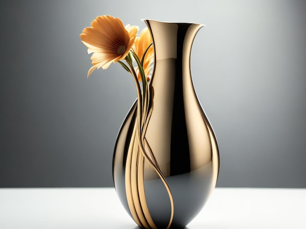 Elegant modern vase design ai generated