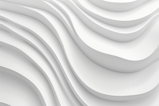 中央の白い波のパターンとコピースペースを持つエレガントな単色無縫の背景
